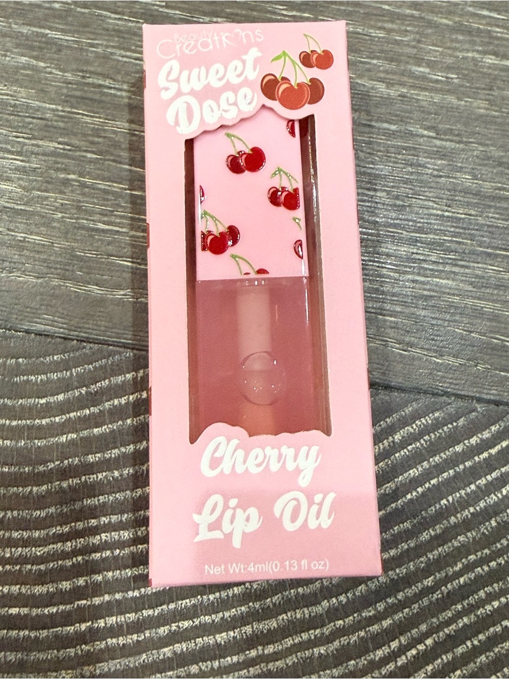 NWT Beauty Creations Sweet Dose Cherry Lip Oil